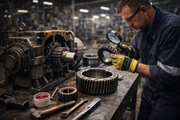 Industrial Gearbox Repair: Process, Timeline, and What to Expect